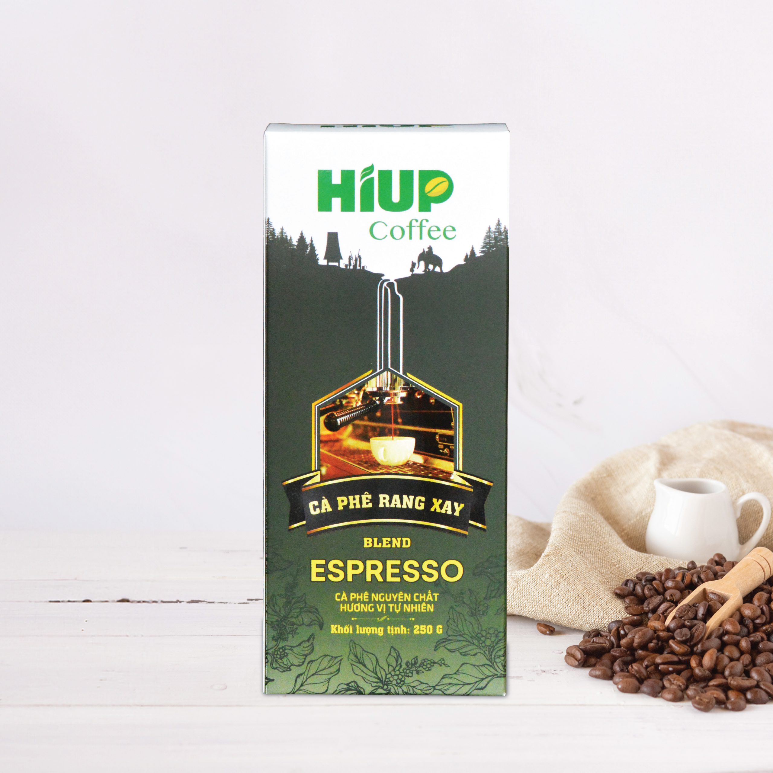 Espresso Blend Ground Coffee 250g - Hiup Coffee