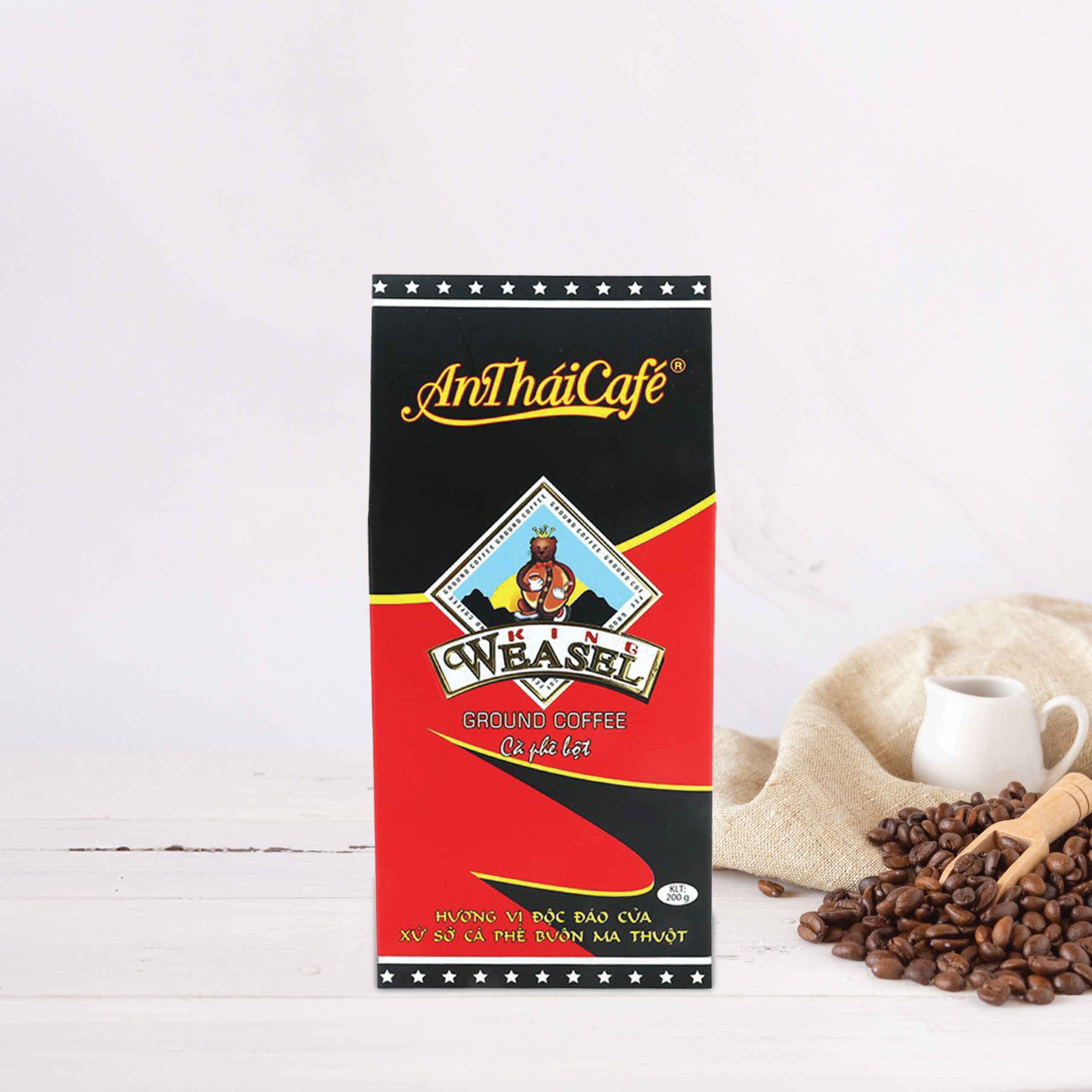 黄鼠狼王咖啡粉200克(King Weasel) - 安泰咖啡