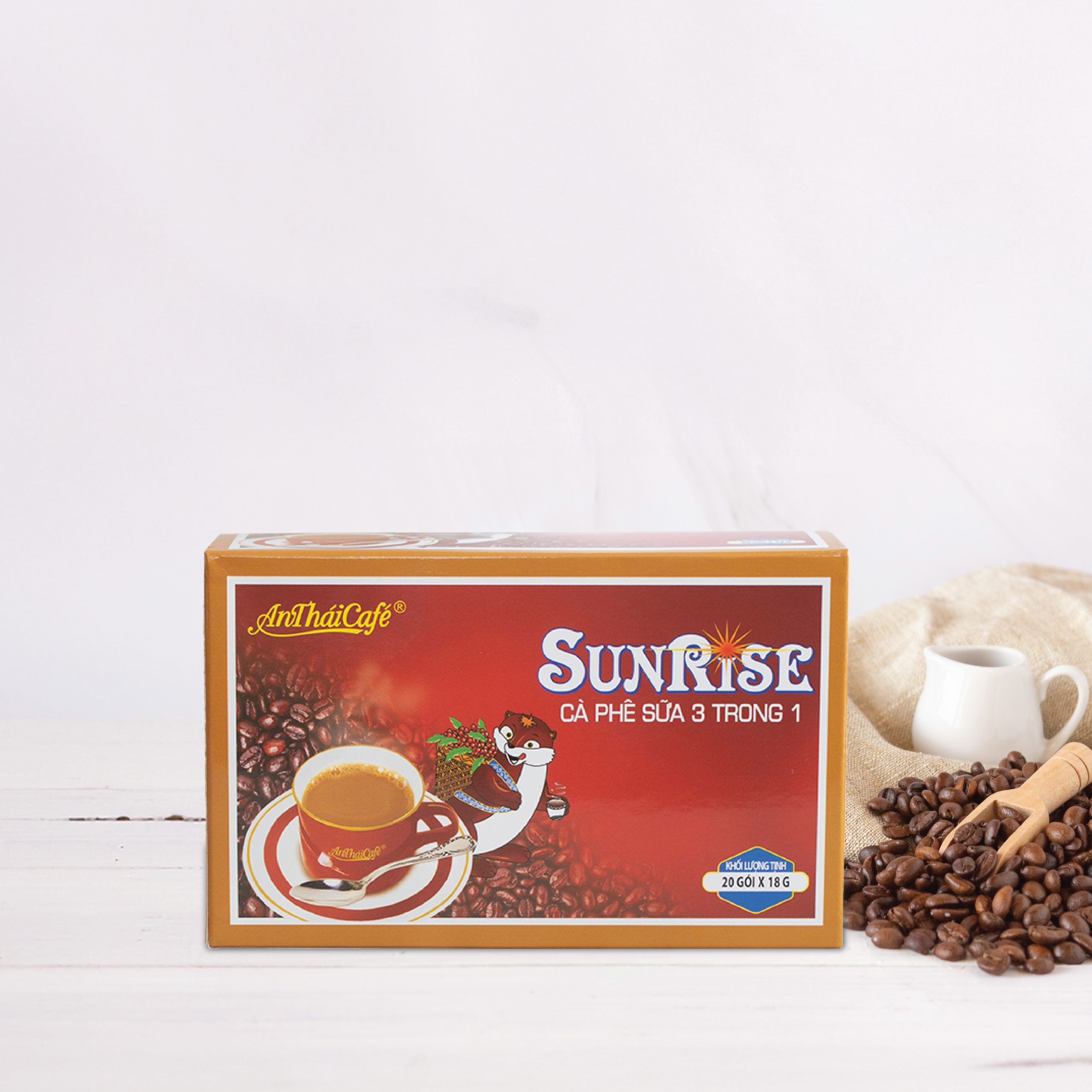 3in1 Instant Coffee (20 sticks x 18g) -  Sunrise