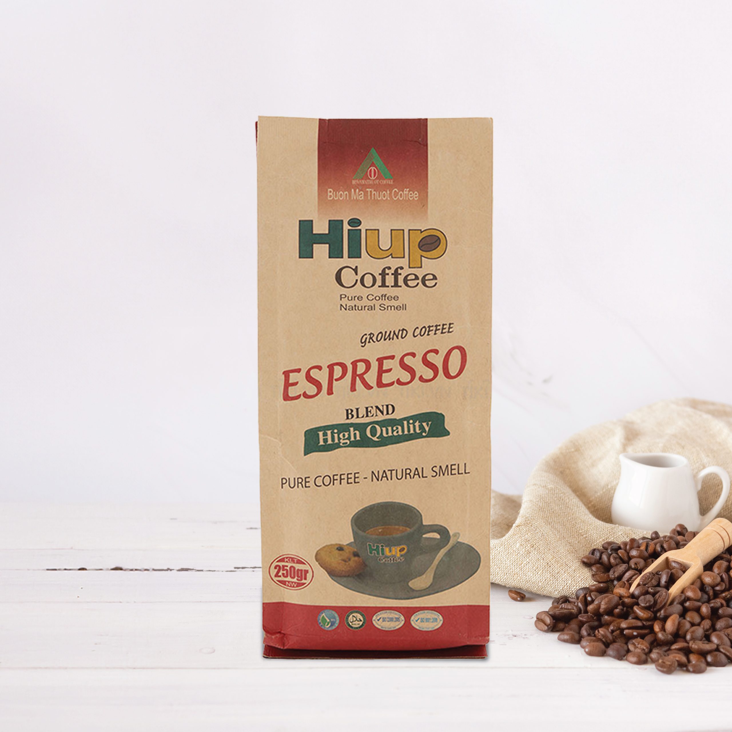 Espresso Ground Coffee 250g - Hiup Coffee